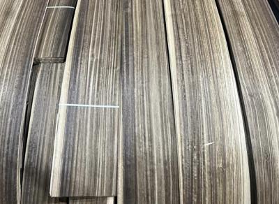 China Matte Finish Smoked Figured Eucalyptus Veneer 1m-2.4m 2.5m-3.2m for sale