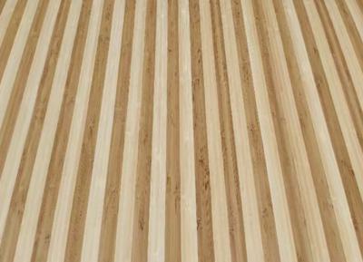 China Zebra Patterned Bamboo Veneer Sheets With High Temperature Carbonization for sale