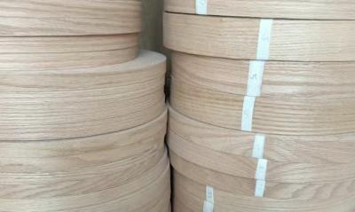 China Red Oak Veneer Edge Banding High Elasticity Wear Resistance for sale