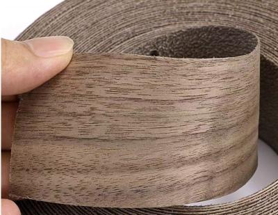 China Black Walnut Edge Banding Width 8mm-300mm Length 200m for sale