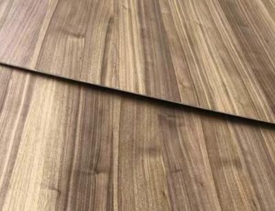 China 3-25mm Thick Black Walnut Veneer Sheets Decorative Panel for sale