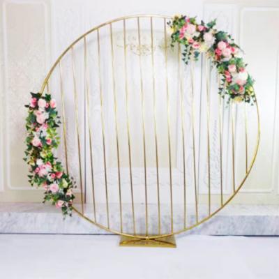 China Wedding Wedding Arch Decorations Stainless Steel Backdrop Fashionable Wedding for sale