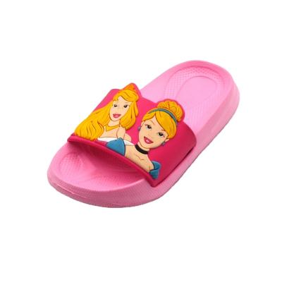 China Other Design Custom Logo Printing Kids Sandals Unisex Upper Rubber Children Slides Wholesale For Women Men Slippers for sale