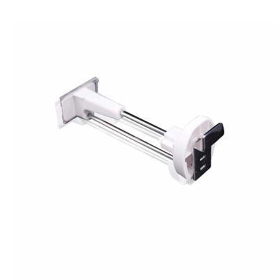 China ABS+Metal Security Phone Accessories Show Stand with Slatwall Peg Board Hook for sale