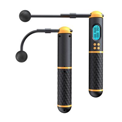 China PVC Smart Electronic Jump Speed ​​Digital Weighted Jump Rope Tethered/Wireless Wholesale Dual Use Sports Training With Counter for sale