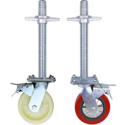 China Aluminum PIVOT Frame Scaffolding Swivel Caster Wheel for sale