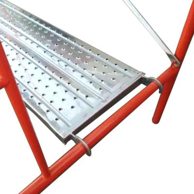 China Galvanized Formwork Modern Steel Accessories Steel Plank Scaffolding For Concrete for sale