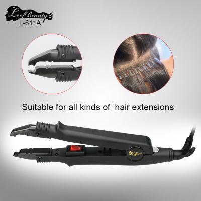 China Professional Hair Extension Keratin Fusion Keratin Professional Constant Heat Salon Tool Heat Iron Bonding Wand L611 for sale