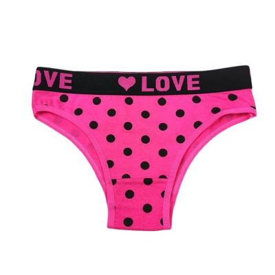 China YCH Wholesale Customized Anti-static High Quality Loose Tight Waistband Printed Cotton Low Waist Suitable For Youth Brazilian Panties for sale