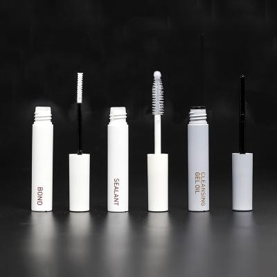 China Fast Drying Lasting No Smell Cleanser With Wholesale Pre Cut Professional Strip Lashes Segment DIY Kit Eyelash Glue for sale