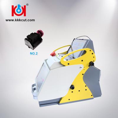 China Electronic Key Duplicator Dimple Key Cutting Machine To Cut Household Keys for sale