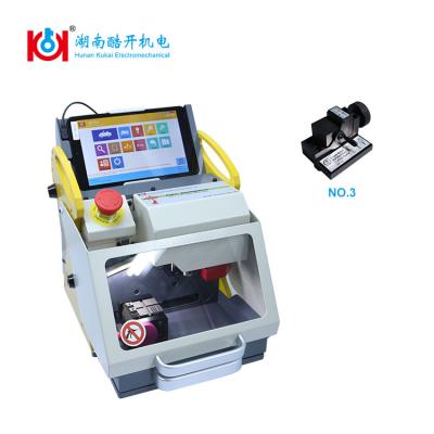 China Spindle Driven Automatic Key Cutting Machine 12000+Rpm Automotive Key Cutting Machine for sale