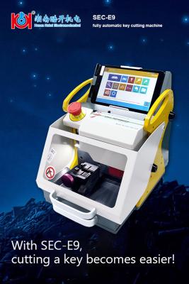 China Easy Operation Key Copying Machine  High Security Equipped With Both Decoder And Cutter for sale