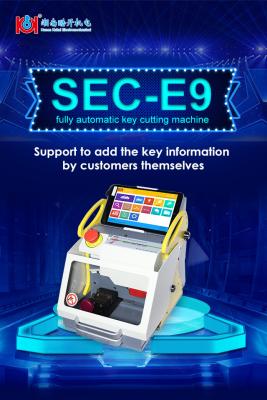 China Factory Price For Automobile, House Key SEC-E9 Key Cutting Machine for sale