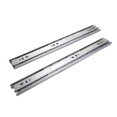 China Modern Telescopic Drawer Slide Sideboard 35mm Cold Roll Steel Rail Ball Bearing Drawer Slide for sale