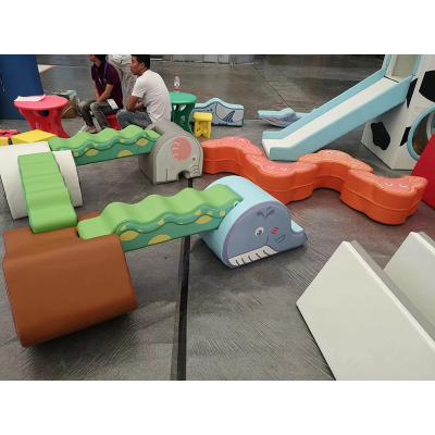 China Kindergarten Multi-Function Indoor Children Soft Safety Play Equipment For Sale for sale