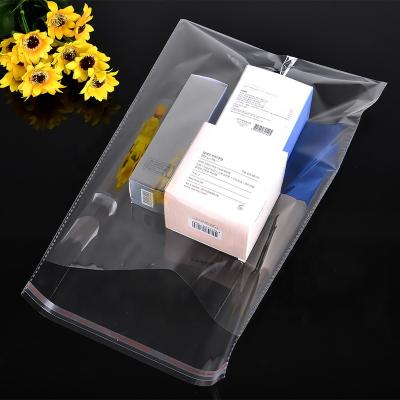 China OPP Disposable Transparent Plastic Bag Garment Bag Self Adhesive Packaging Bag Disposable Flat Pouch Can Be Customized Printing for sale