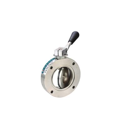 China Vacuum Application EVP Pneumatic And Electric High Vacuum Butterfly Valve for sale