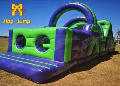 China HOP JUMP Water Bounce House Obstacle Course 2000N/50mm With Blower for sale