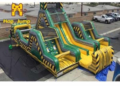 China Polyvinyl Chloride Blow Up Bouncy Castle Play Area Wet Dry for sale