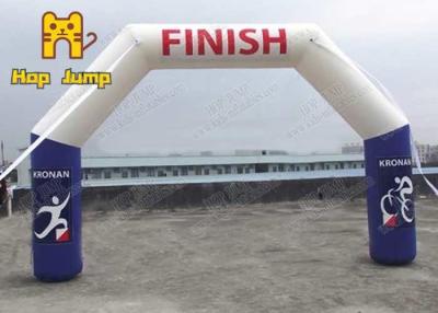 China Outdoor Sports Advertising Inflatables 5*10m Blow Up Finish Line for sale