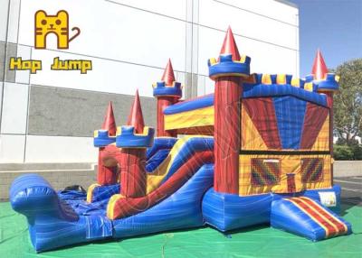 China Kids Vinyl Inflatable Bouncer Combo Fire Retardant For Backyard for sale