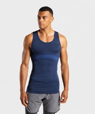 China Wholesale Training Wear Gym Tank Tops Men Breathable Custom Slim Fit Sportswear Fitness Running Quick Dry Tank Top for sale