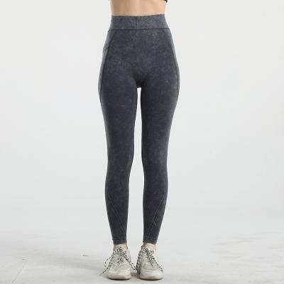 China New Design Special Breathable Breathable Seamless Side Hidden Pocket Women Running Tights Pants for sale