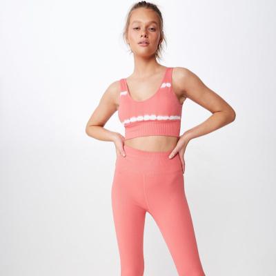 China New Special Design Eco-friendly Hot Selling Women Breathable Fashion Sports Wear Yoga Set for sale