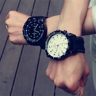 China Relogio Necessary Sports Korean Men's Large Dial Unspecific Fashion Student Watch Neutral Silicone Watches Business Wristwatch New 2016 for sale