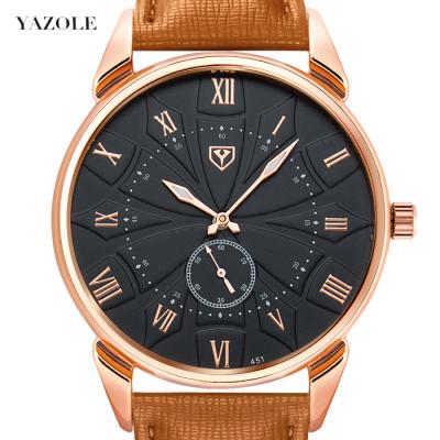 China Top Brand YAZOLE Luxury Men's Watches Waterproof Mens Watch Waterproof Male Clock Indicator Designer Fashion Business Watches Luminous Relogio for sale