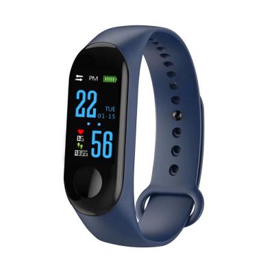 China Touch Screen Step Counter Smart Wristband Band Tracker Wristband Calorie Walking Pedometer for sale