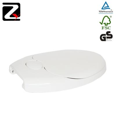 China White Soft Close Tank Family Concealed Plastic Toilet Seat for sale