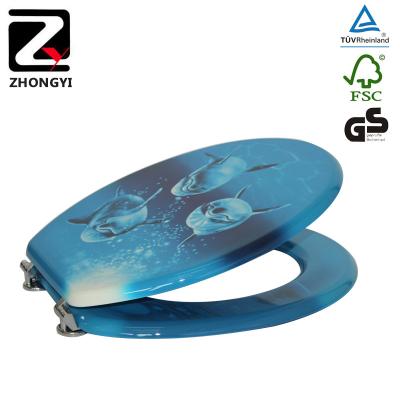 China Eco - Friendly Children 's Toilet Seats Duroplast Toilet Seat Lid for sale