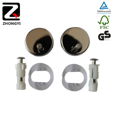 China Professional Slow-end Toilet Seats Metal Easy Install Toilet Seat Hinge for sale