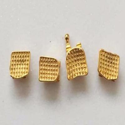 China Best selling gold plated 0.018 roth gold plated mini ortho bracket for teeth for sale