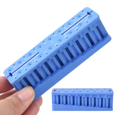 China Easy to use precision plastic Endo Measuring Ruler Block manufactured for sale