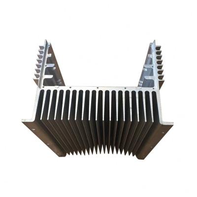 China Custom Aluminum Heatsink Manufacturer 6063 Large Extrusion T5 Radiator Profile for sale