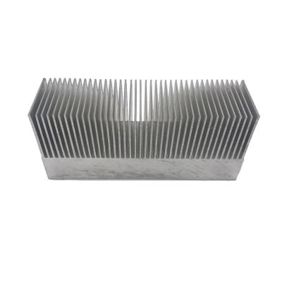 China Industrial Equipment China Factory Aluminum Extrusion Service High Density Alum Extruded Anodized Heat Sink Profile for sale