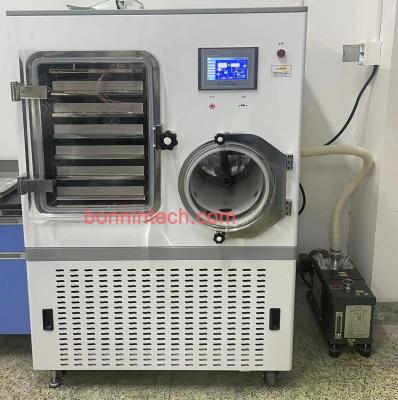 China LGJ-100F Vacuum Freeze Drying Machine Pilot Vials Stoppering Vacuum Freeze Dryer for sale