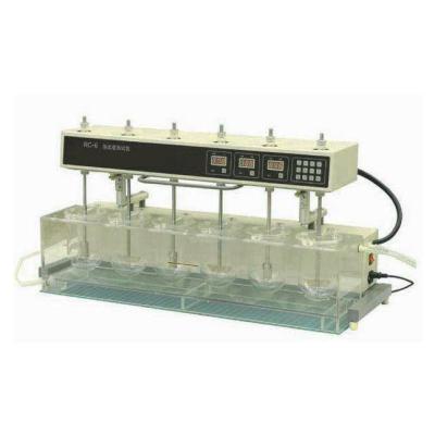 China RC-6 Tablet Dissolution Tester Machine LED Display MPU Automatic Control for sale