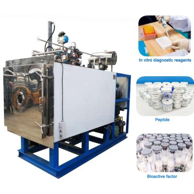 China 10M2 CIP SIP Pharma Vacuum Freeze Drying Machine Factory Industrial Pharmaceutical Lyophilizer for sale