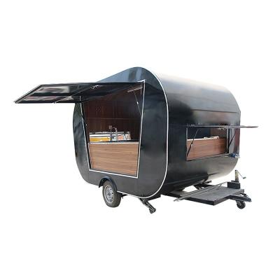 China Europe Vendors Commercial Mobile Hot Dog Catering Food Truck Dining Trailer Used Food Cart for sale