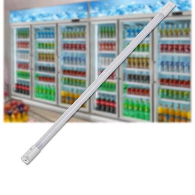 China Refrigerated Multideck Closed 4ft 6ft Linkable Ip65 Supermarket Display Cabinet Beverage Freezer T8 Tube Led Cooler Light for sale