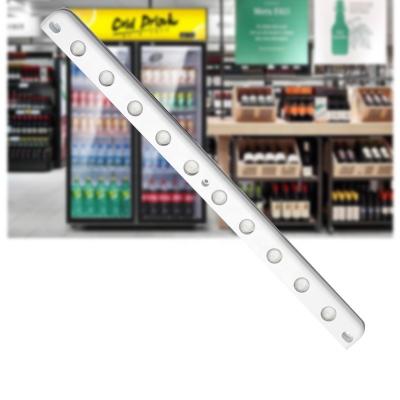 China Waterproof Single Door Beverage Refrigeration Lighting 6500k 10w Ip66 Freezer Showcase Light Tube Lamp for sale