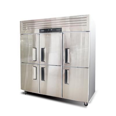 China Double-temperature kitchen standing electric refrigerators manufacturing commercial freezer for sale for sale