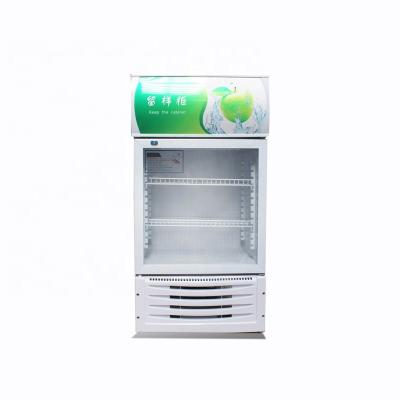 China Commercial Deep Upright Mini Fridge Freezers Mini Single-temperature Display Beer Freezer for sale