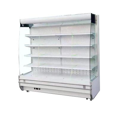 China Hot Selling Single-temperature Display Fridge Supermarket Chocolate Fridge Curtain Cabinet for sale