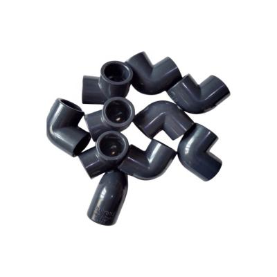 China Eco-friendly 90 Degree Elbow PVC Pipe Fittings For PVC Elbow Type 90 Degree Elbows for sale