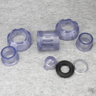 China One Way UPVC Pipe Fitting Garden Irrigation Fish Tank Eco-friendly Transparent Check Valve for sale